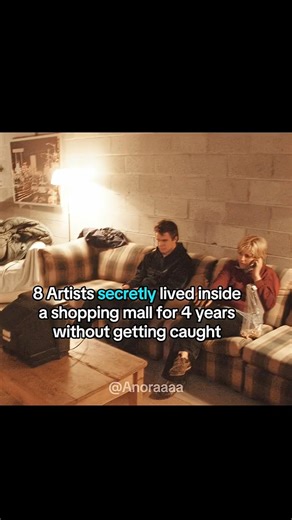 Secret Mall Apartment Becomes a Bold Artistic Project by Artists #artexperiment #artisticexpression