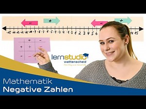 Negative Zahlen - Mathematik Nachhilfe