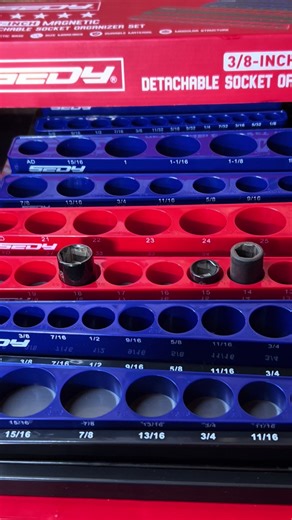 Organize Your Tools with Magnetic Socket Storage Solutions
