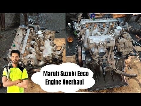 Maruti Suzuki Eeco Engine Overhaul | Maruti Eeco Engine dismantle part 1 #marutisuzuki #eeco