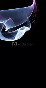 Abstract geometric circle background. Technology and data processing concept made with circle in wireframe composed by nebula of dots. Bright and dynamic background with lines and dots. Energy sphere Stock Video