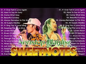 Sweetnotes Nonstop Collection 2025 💥 OPM Hits Non Stop Playlist 2025 💥 TOP 20 SWEETNOTES Cover Songs