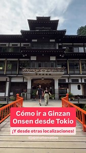 ⬇️ Más detalles ⬇️ ♨️ ¿Sabías que llegar a Ginzan Onsen por transporte público es parte de la aventura? ✅ Te contamos las formas más populares de llegar al pueblo onsen más bonito de Japón en transporte público: 🚆 Desde #Tokio: Toma el Shinkansen Tsubasa (Yamagata Shinkansen) desde la estación de Tokio hasta la estación de Oishida (aprox. 3 horas). Desde allí, conecta con el autobús local hacia Ginzan Onsen (aprox. 30 minutos). 🚆 Desde #Yamagata: Desde Yamagata basta con tomar un tren de la lí