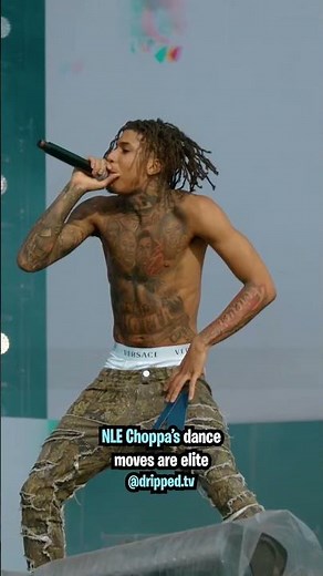 NLE Choppa's Dance Moves Are Elite 😂