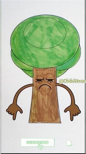 Coloring Mr. Tree from Sprunki 🌳✨ So Cute! #shorts #drawing #art #sprunki #satisfying