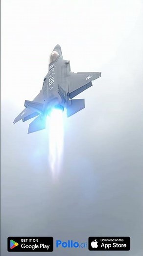 Pollo AI Generated: INSANE F-35B Vertical Takeoff – You Won't Believe This POV Footage!