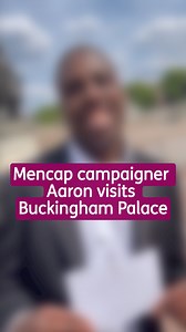 Mencap campaigner Aaron was invited to the annual garden party at Buckingham Palace with Mencap, to celebrate his incredible campaigning work he does for people with a learning disability 💂 From running 5 marathons to speaking up for the rights of people with a learning disability, Aaron is a true champion for inclusion, fairness, and change. We're can't wait to see what he does next👏 If you'd like to become a campaigner for Mencap, sign up here: https://brnw.ch/21wSSox Video description: Aaro