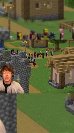 ч. 1 | 100 Крошечных Игроков против 1 Гигантского Мира! part 1 | 100 Tiny Players vs. 1 Giant World! YT: Karl EG7WK7RF #майнкрафт #minecraft #minecraftfunny #minecraftmemesde #gameplay #minecraftbedrock #minecraftchallenge #minecraftmemes #game #fyp #mine