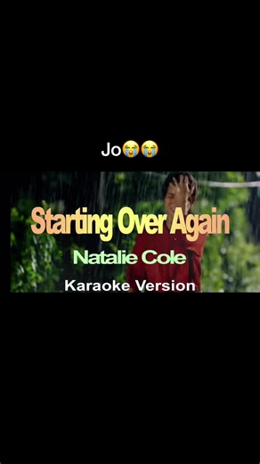 Starting Over Again Karaoke by Natalie Cole