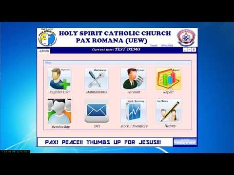 Church management system Video Documentations