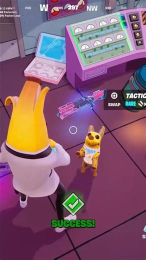 Fixing the springfield power plant in the new Fortnite Simpsons season!! #fortnite #simpsons