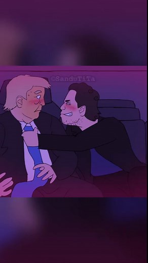 Sandu 🟨⬜🟪⬛ on Instagram: "it's pride month post trelon yaoi link to full version in bio ❤️🏳️‍🌈 Song: Lilianna Wilde - Grind Me Down (jawster remix) Original animation meme "Fantasize" by HoneyBeest #pridemonth #animation #animationmeme #trump #elonmusk #oldmanyaoi #uspolitics #gay #trelon #donaldtrump #bruh #lmao #jdvance"