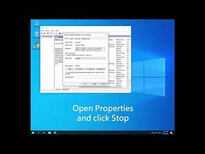 How to solve Windows Update error cleaning SoftwareDistribution folder
