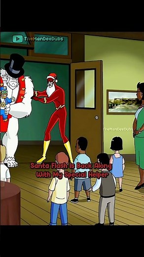 Flash and His Villain Save Christmas | #youtubeshorts #explorepage #dccomics #flash #justiceleague