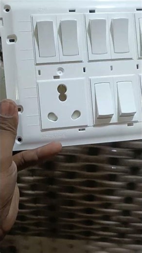 “Perfect 12 Module Switch Board Installation 😍” #viral #trending #viralshorts