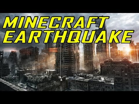 Minecraft | CITY EARTHQUAKE ! | Entire city DESTROYED! (Again x2)
