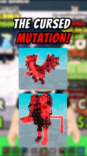 THE CURSED MUTATION! #roblox #shorts #stealabrainrot