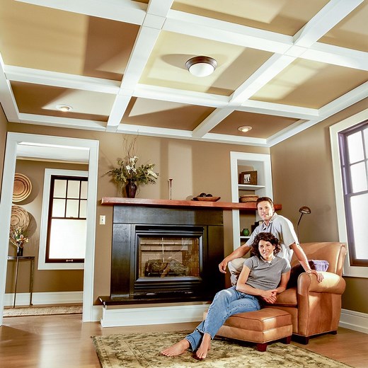9 Coffered Ceiling Ideas