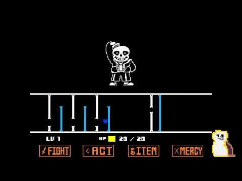 Undertale 10th Anniversary Pacifist Sans Fight