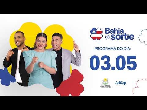 FULL PROGRAM | Bahia dá Sorte – 03/05/2026 🍀