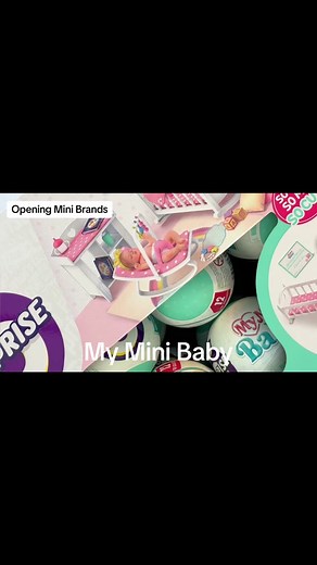 Unboxing Mini Brands: Tiny Silicone Baby Dolls