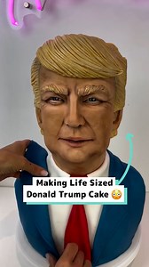 259K views · 448 reactions | Making a life sized Donal Trump cake  | Craft Factory | Facebook
