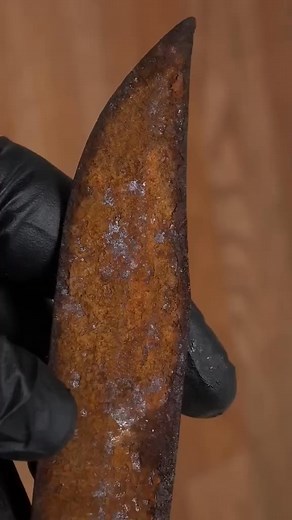 Part 1🔥Bringing Back a Marine's War-Worn Ka-Bar Knife🤩 #restoration #rust #knife #restore #fyp #facebookpageviral #foryoupage #facebookviral #facebookreel #fyp #knife #satisfying #viral #rust #1millionviews | Rust Craft RC