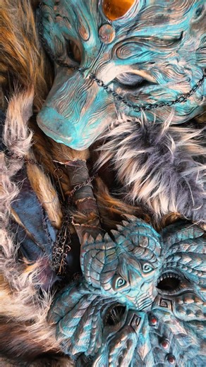 15K views · 771 reactions | Within the dust and rust these masks took...