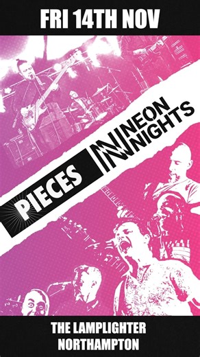 Live music at The Lamplighter this coming Friday! 🎵🎶🎸🎹🥁🎤🎵🎶 Neon Nights Piecesuk #NeonNights #piecesuk #lamplighter #band #bands #music #livemusic #liveentertainment #musicevent #LiveMusicEvent #originalmusic #originalsong #originalsongs #originalsound #alternativerock #indiemusic #indierock #rock #rockmusic #rockband #musicvenue #livemusicvenue #northampton #northamptonshire #supportlocal #supportlocalmusic #supportlocalvenues #supportyourlocal #musicislife | Neon Nights