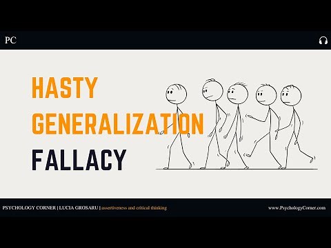 What is The Hasty Generalization Fallacy? | Critical Thinking Basics