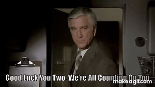 Good luck, we're all counting on you - Airplane on Make a GIF