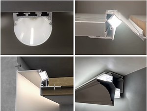 [Hot Item] Bendable Profile LED Aluminum Channel Plaster Recessed LED Aluminum Profile