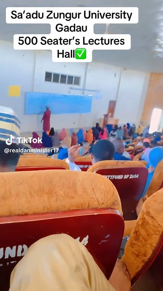 Explore Sa’adu Zungur University Gadau's Lecture Hall