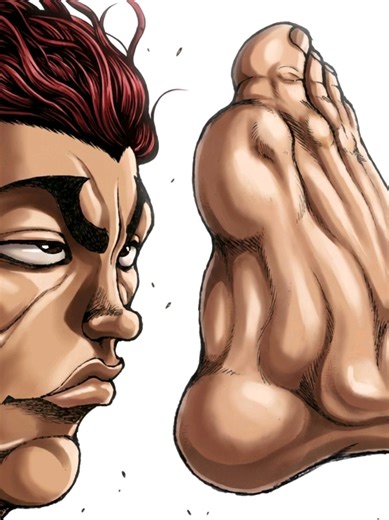 Yujiro Hamna vs the World's Fastest Kicker #baki #yujirohanma #anime #animeedit #mangaedit