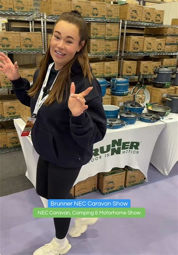 Brunner's Exciting Showcase at the NEC Caravan Show