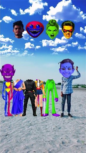 💥🚀Dancing Morse 3D, Dancing Baldi, huggy woggi, babhi & Me Correct Head Matching #shorts