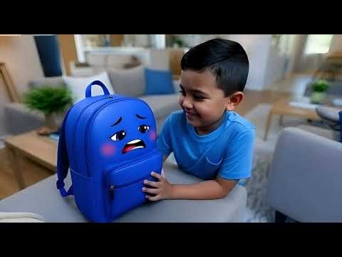 The Backpack That Ran Away! 😄 Funny Kids Story | Leo & His Magic School Bag
