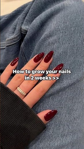 How to grow your nails in 2 weeks | How to grow nail at Home ✨ #shorts #ytshorts #youtubeshorts