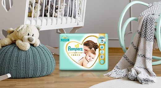Pieluszki Pampers Premium Care dla niemowląt | Pampers