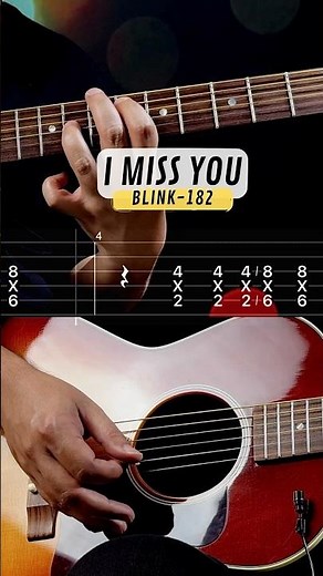 I Miss You - blink-182 | Guitar Tab | Tutorial #guitar #guitarlesson