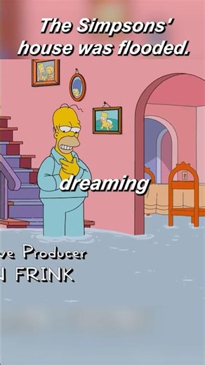 The Simpsons House Got Flooded😳