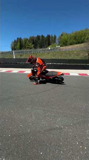 Mid-week slides on the KTM 390 SMC R! 🔥