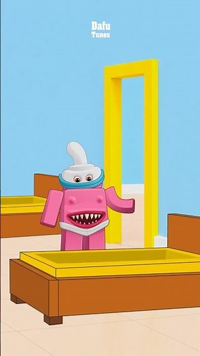 Binky Drinky: Can’t Find GuGuGaGa Penguin and Rory!😂Dark Pals The 1st Floor (Animation) #animation