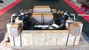 The Speed Society crew unveiled Kristian's Detroit Speed Hydroformed Subframe for his 1969 Camaro Z/28 #BuildForCancer. Check out his reaction! #KristianZ28 | Detroit Speed