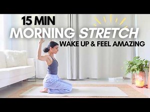 15 MIN MORNING STRETCH | Open Your Full Body & Feel Amazing - Beginner Friendly (Yoga With Nancy)