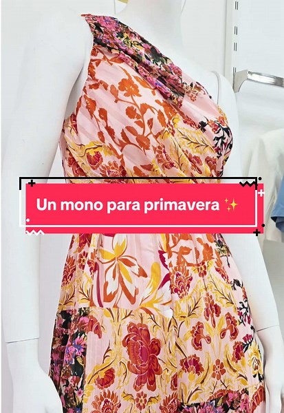 ✨ Si te gustan los monos, este es perfecto para tí ✨ Su diseño de moda es fantástico para lucir en primavera 💝 Si te gusta solo debes tomar una captura de pantalla y escribir al 📲 688.144. 990 #ropaparaprimavera #primavera #outletparla #tiendaderopabaratamadrid #vestidosmujer #modafemenina #enterizo #monomujer