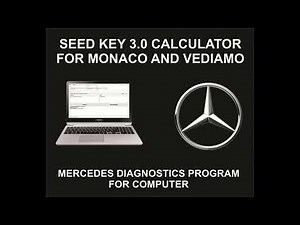 Mercedes Diagnostics Program, Seed Key 3.0 Calculator, Full Version