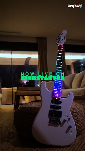 The WORLD’s 1st Led Fretboard smart GUITAR 🎸