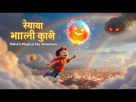 The Magical Balloon 🎈 | Rahul and Fatik’s Sky Adventure | 3D Animated Story for Kids 🌈✨