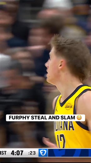 Johnny Furphy gets the STEAL and throws down the big right hand JAM in transition! 😤 CLE-IND • NBA League Pass Tap to Watch ➡️ https://www.nba.com/how-to-watch-game-redirect/0022500510?partnerRef=NBA&platform=Facebook&surface=Post | NBA